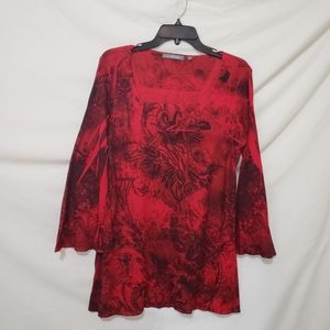 NY Collection Red and black